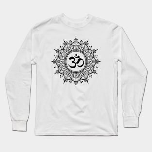 Aum Mandala Long Sleeve T-Shirt